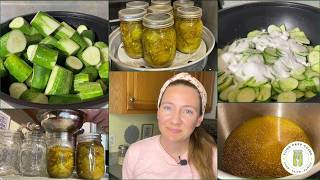 Canning AMISH Bread & Butter Pickles [Our Favorite!] 🥒