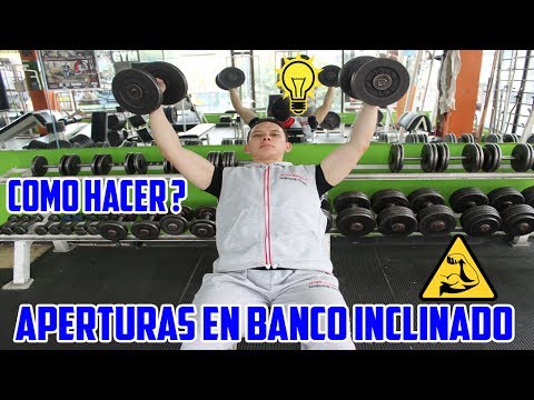 APERTURAS EN BANCO INCLINADO