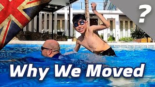 We LEFT the UK to come and live Here
