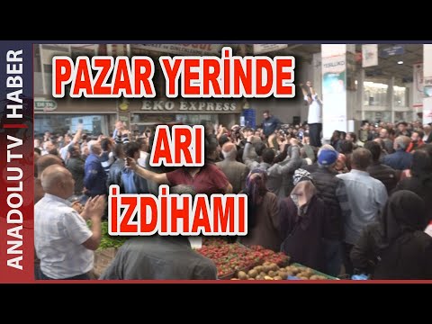 NEVŞEHİR RASİM ARI, PAZARCI ESNAFIYLA BULUŞTU