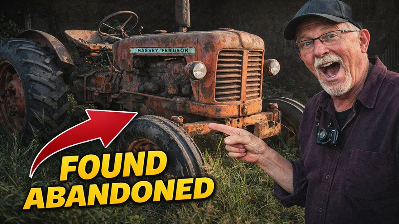 We Found an Abandoned Massey Ferguson MF 135 (1964–1975) — Full Tractor Restoration