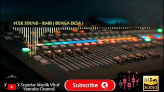 RAIB ( BUNGA DESA ) || CEK SOUND