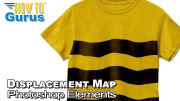 How You Can Use Displacement Map Graphic on a T-Shirt with Photoshop Elements