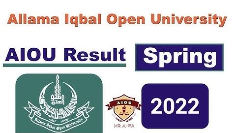 Aiou BA B.com Result Spring 2022 || aiou ba result spring 2022 || Mr a-za