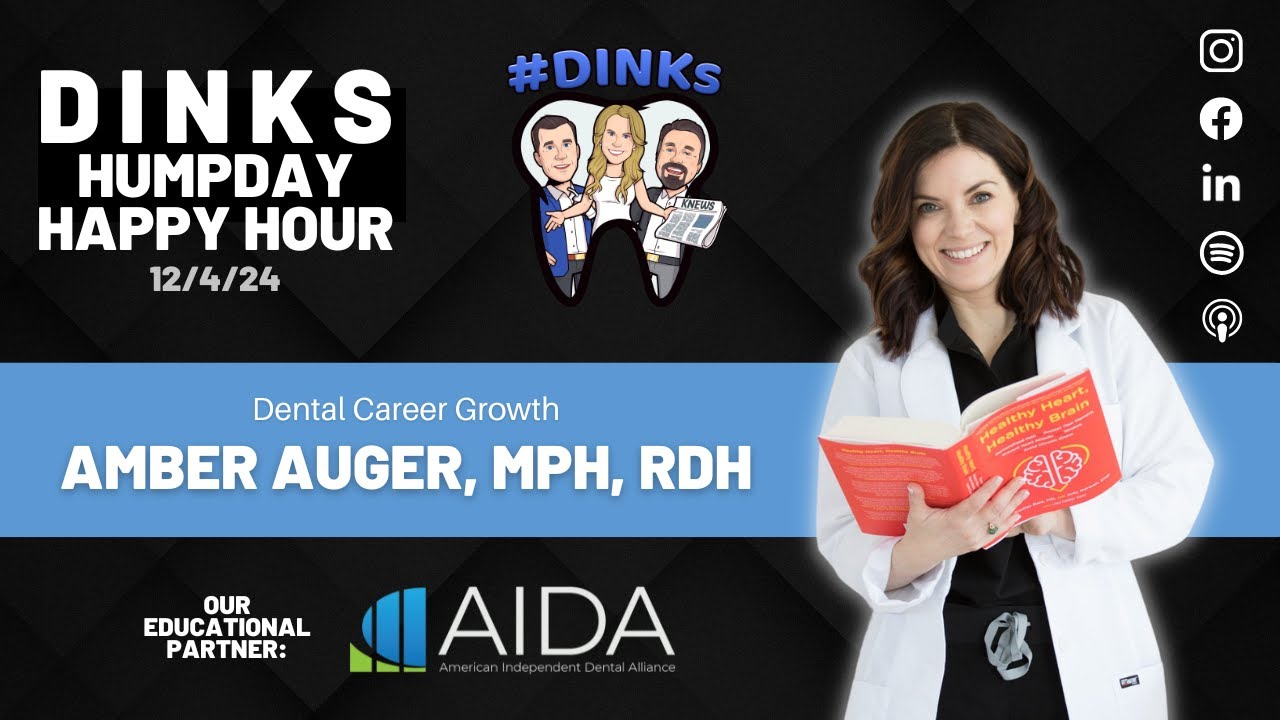 Humpday Happy Hour™ #219 with Amber Auger, MPH, RDH, a practicing dental hygienist