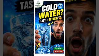 🥶 Why Does Cold Water Taste Better Than Normal Water? 🤯 #shorts