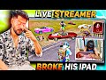  youtuber broke his ipad during live streamer souvikdlive1