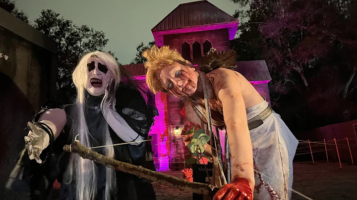 VALENTINES DAY HAUNTED HOUSE WalkThru ATTRACTION at SIR HENRYS HAUNTED TRAIL - Florida