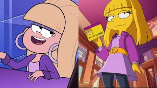 If Gravity Falls Characters Were Made In Simpsons Style