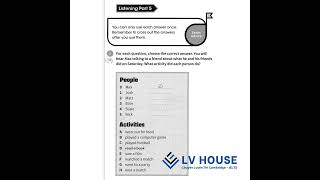 Complete Key for School (2020) - Workbook - Unit 8 -Track 09