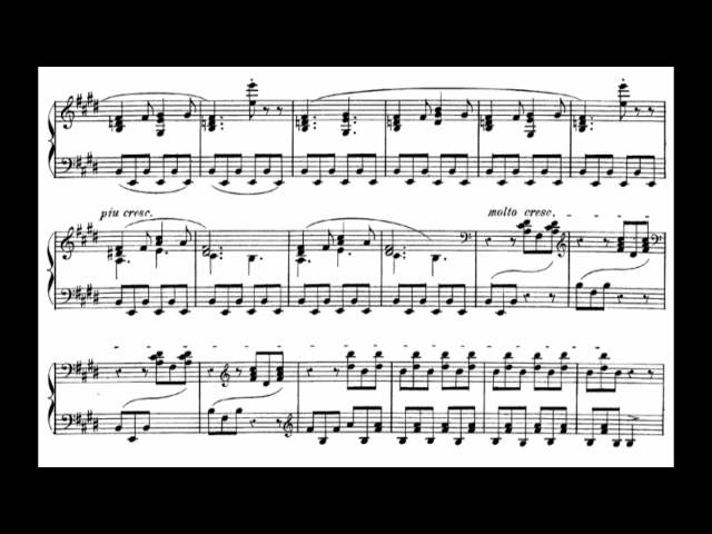 Debussy - Pour le piano : Tarentelle styrienne