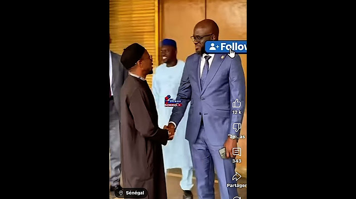 Le président El Malick Ndiaye et le député Abdou Mbo