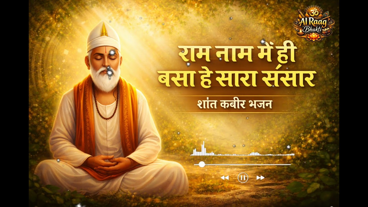🎵 राम नाम में ही बसा है सारा संसार 🙏 | शांत कबीर भजन | 