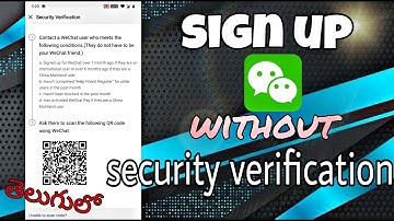 How to signup wechat without security verification // 2020 wechat sign up problem solved 100%