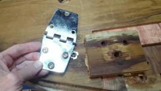 Larson engine/sunpad hinge repair