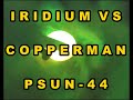 Bahan iridium pg656  test tungku peleburan plasma copperman psun44
