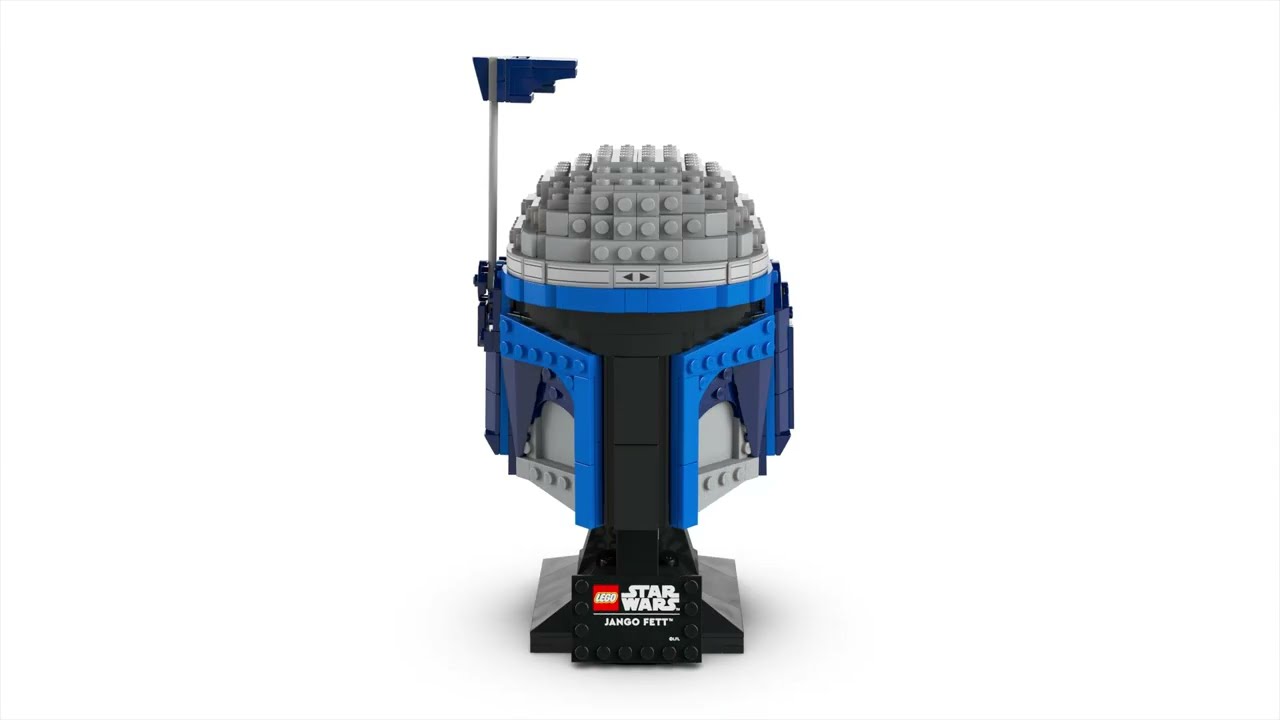 LEGO Star Wars Jango Fett Helmet Construction Set 75408 | The