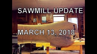SAWMILL UPDATE MARCH 13, 2018 SAWMILL UPDATE MARCH 13, 2018