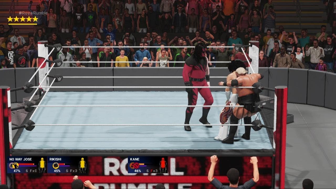 WWE 2K19 Kane 98 Double Chokeslam YouTube