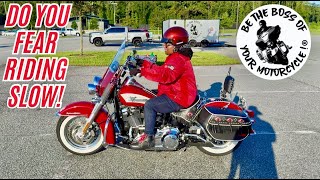 The Solution To Slow Speed Motorcycle Riding Anxiety Isnt Complicated At All