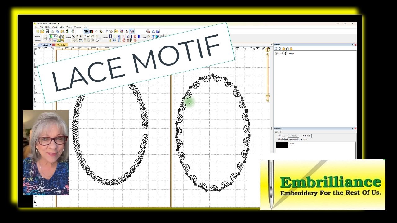 Embrilliance Motif LACE Edge - Как скачать, распаковать, использовать и исправить