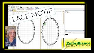 Embrilliance Motif LACE Edge - How to Download, Extract, Use and FIX
