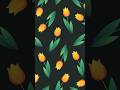 Turning a Tulip into a Seamless Pattern | Illustrator Process