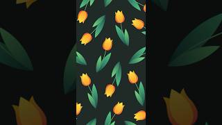 Turning a Tulip into a Seamless Pattern | Illustrator Process