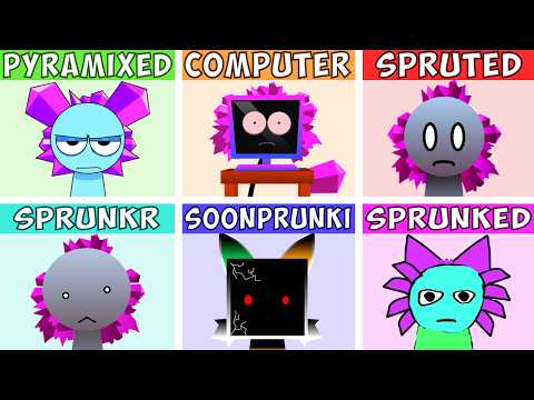 EVERY Incredibox Characters From PYRAMIXED | All New Versions ...