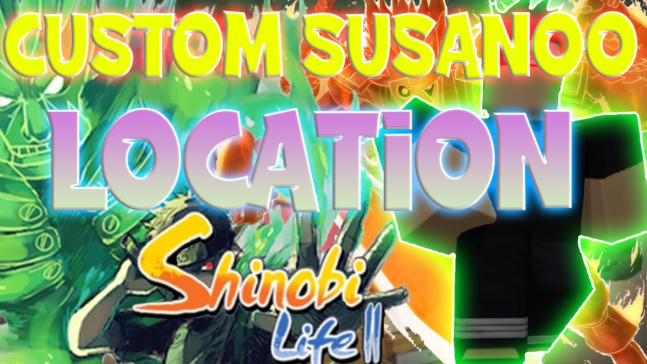 HOW TO CUSTOMIZE YOUR SUSANOO IN SHINOBI LIFE 2 ROBLOX - YouTube