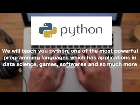 Introduction to the course! Learn Computer Science through programming in Python
