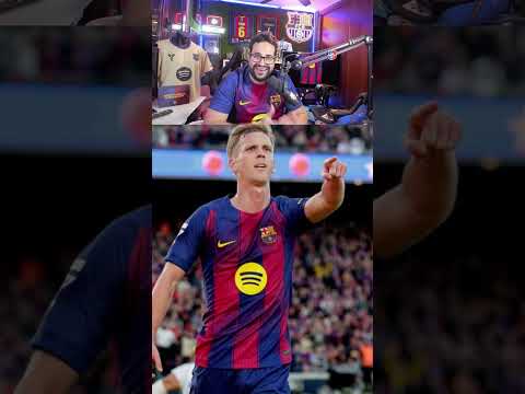 Doblete Dani Olmo #daniolmo #barça #mancuer #shorts