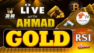 GOLD LIVE TRADING by FOREX MONEY Session# 491 | AHMAD by FOREX MONEY #gold #xauusd #rsi