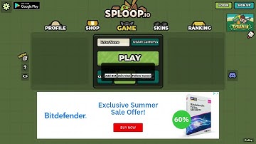 ~Sploop.io~ ai bot menu share