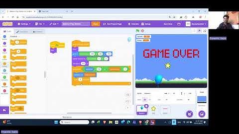 Part-3: Advanced Balloon Pop Game in Scratch | Coding for kids Nepal | (Music, Power-ups & Levels)