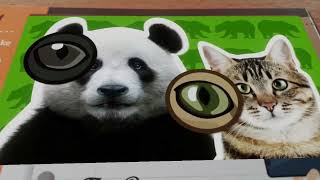 Mammals in the forest - 2D augmented reality book content demo