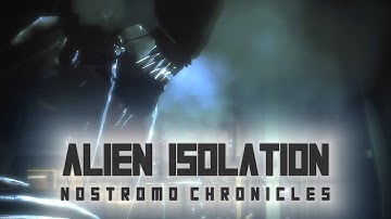 Alien Isolation DLC: Nostromo Chronicles - Game Movie (Ultra Settngs, Reshade)