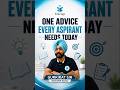 Don’t Treat Exams Like Your Whole Life: One Piece of Advice for Aspirants