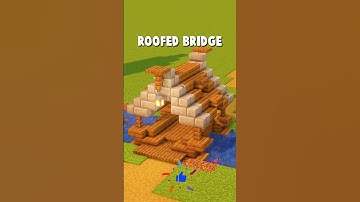 Minecraft Bridges. Stones, Wood etc...💀👀 #shorts #viral #youtubeshorts #minecraft