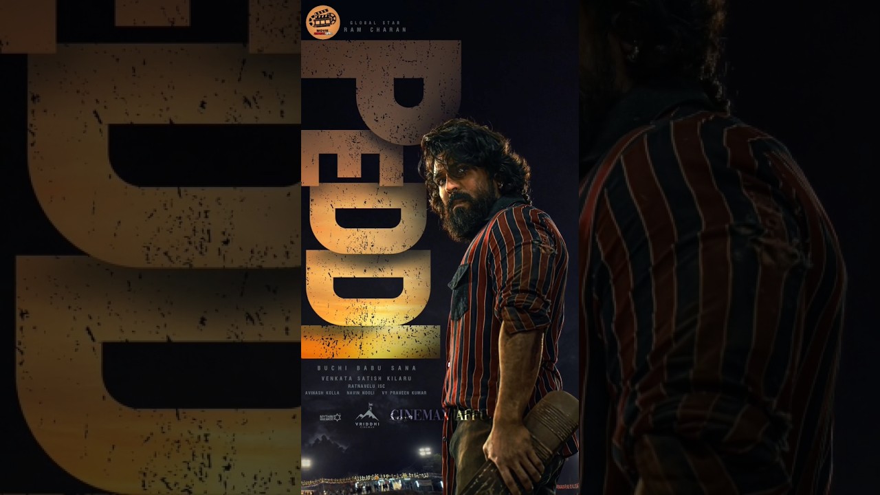 Peddi Glimpse Release Date💥 | Ram Charan 