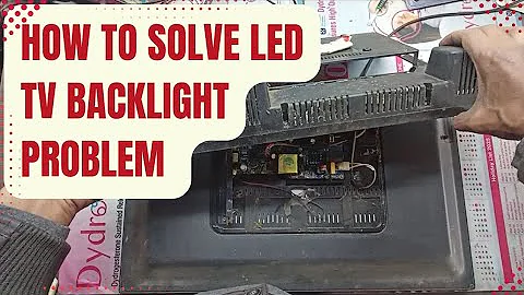 How to solve any LED TV backlight problem | How to fixed Any LED TV Sound ok No Display Problem