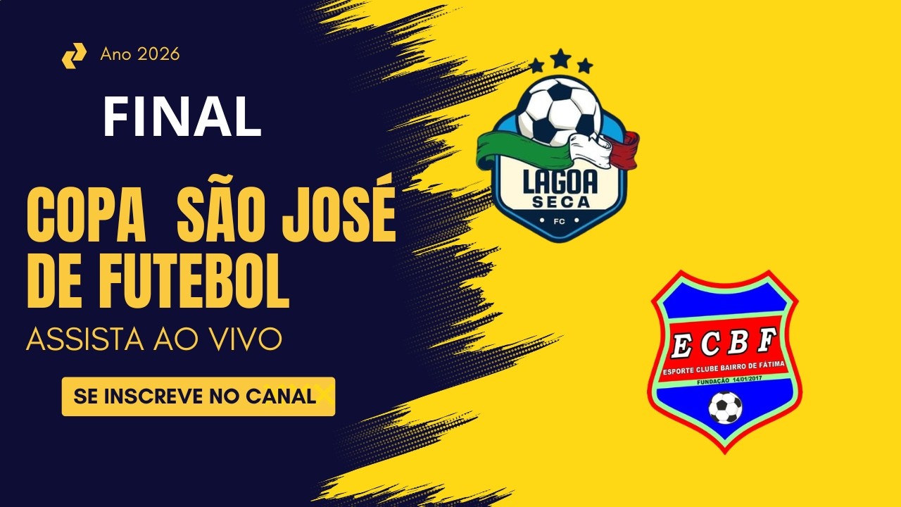 COPA SÃO JOSÉ DE FUTEBOL - 28/02/2026