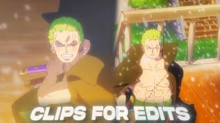 Zoro Saves Bonney  | Raw clips for Editing | One Piece Episode 1089