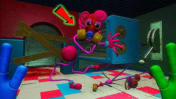What if You Kill MOMMY GASMASK with the grinder? Poppy Playtime Chapter 2