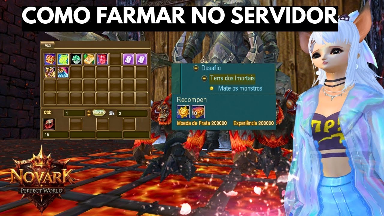 DIÁRIAS E INSTÂNCIAS DO PERFECT WORLD NOVARK!