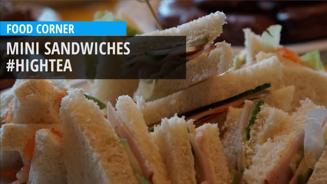 Verrassend Simpele sandwiches voor bij de High Tea | Food Corner - YouTube UN-74