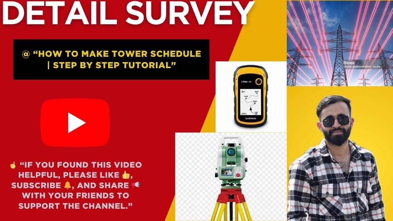 How to Make Tower Schedule | Step by Step Tutorial.