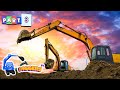 We love diggers  road construction demolition mining  diggers tv