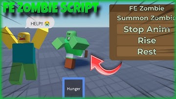 Roblox FE Zombie Script | R6 Games Zombie Animation!