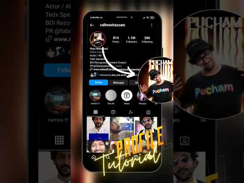   CallMeShazzamVINES Instagram Profile Tutorial Trending Instagram Dp